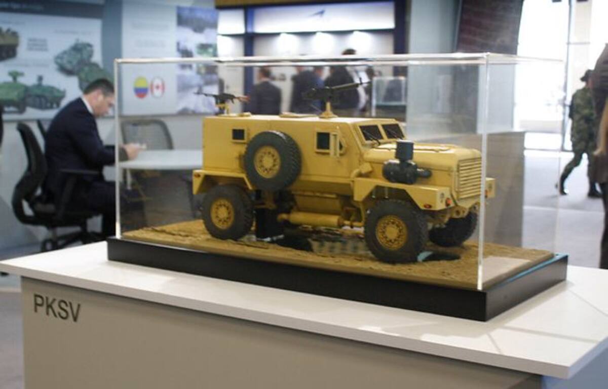 Avances tecnológicos mostrados en Expodefensa 2015 COLPRENSA