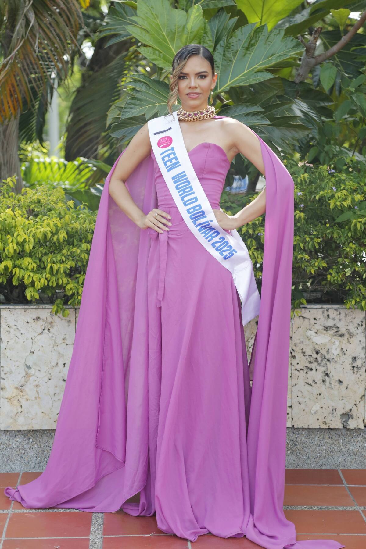 Laura Teherán Teen World Bolívar 2025. //Foto: El Universal- Luis Herrán.