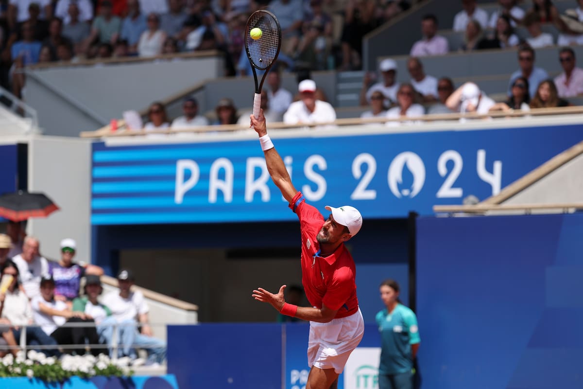 Novak Djokovic sigue a la caza del oro en los Juegos Olímpicos