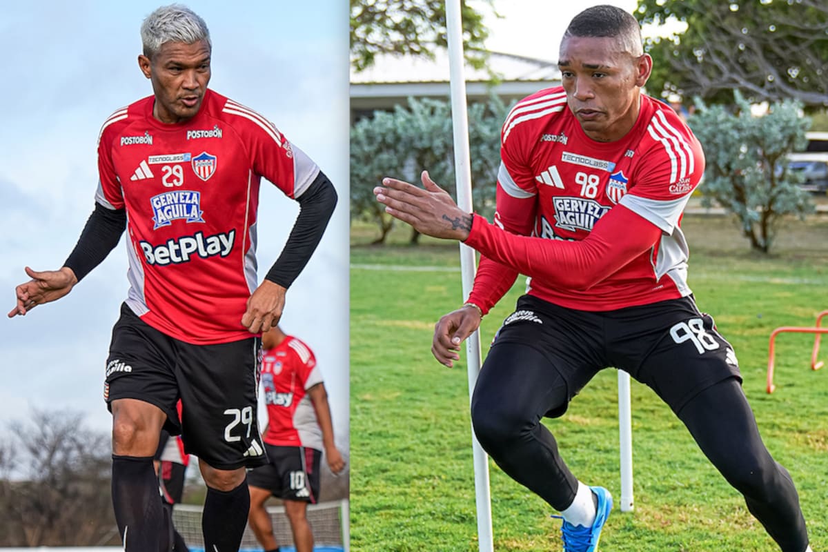 Teo Gutiérrez y Jermein Peña, convocados por Junior para enfrentar a Santa Fe