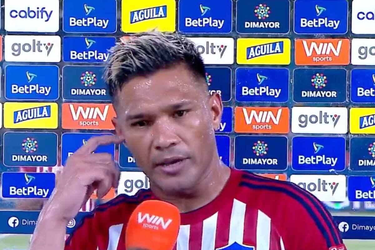 Esto dijo Teófilo Gutiérrez tras su debut con Junior de Barranquilla