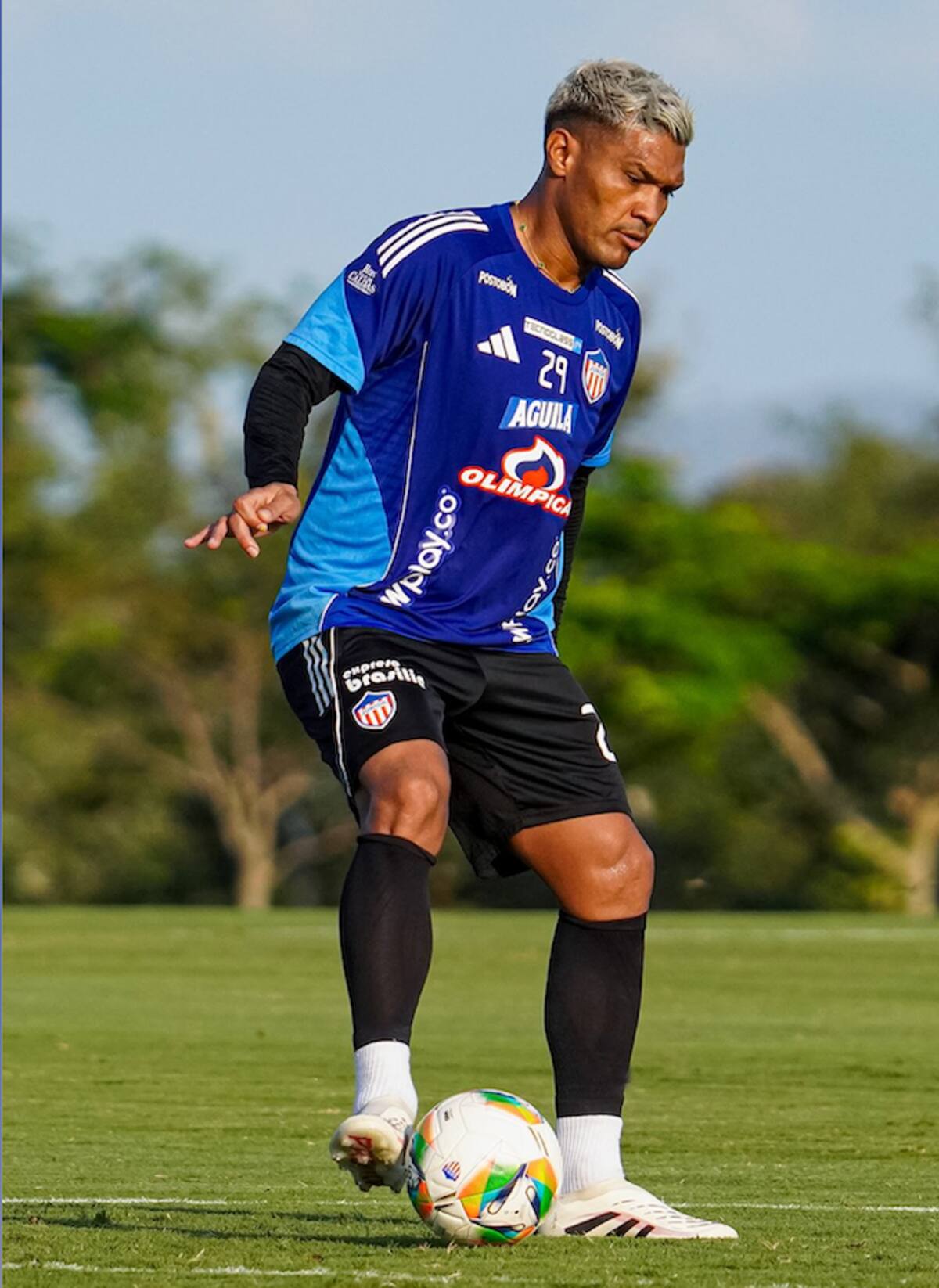 Teófilo Gutiérrez, jugador de Junior de Barranquilla.//Cortesía.