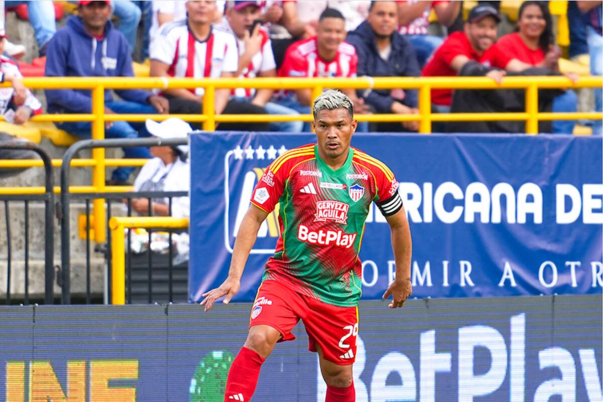 Luis Fernando Muriel dio la victoria a Junior ante Internacional de Bogotá