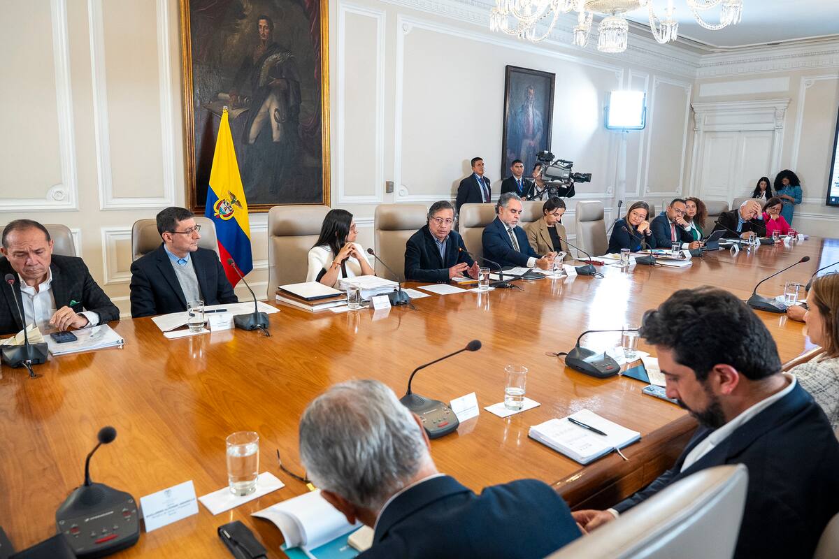Marzo 10 de 2025. Tercer consejo de ministros televisado bajo el mando del presidente Gustavo Petro (Cortesía: Presidencia)