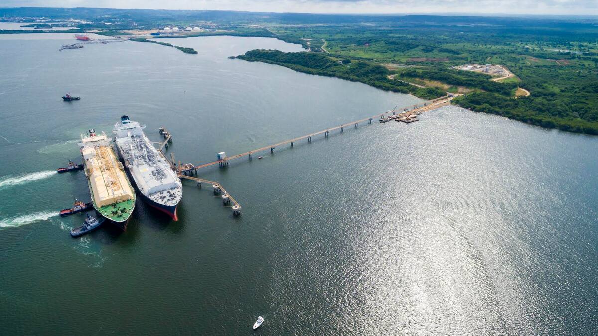 Terminal de regasificación de Spec en Barú (Cartagena) donde llegará el gas importado que comercializará TPL Gas. //Cortesía