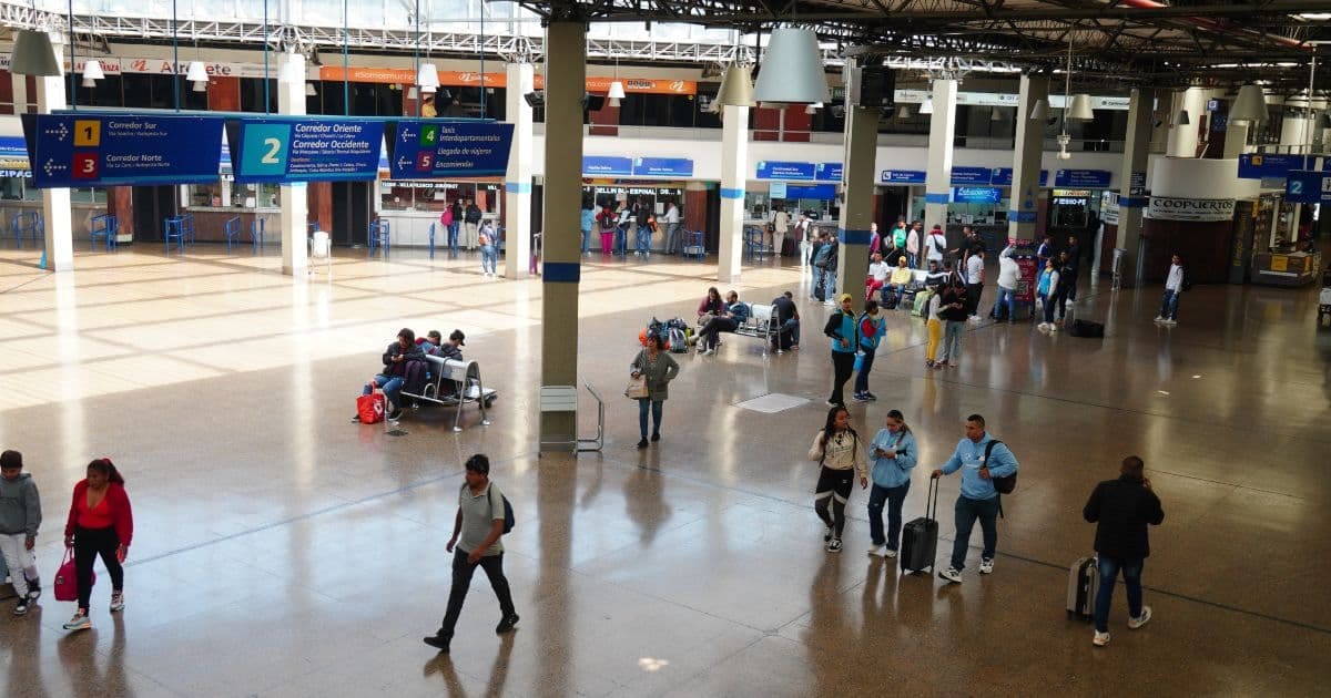 Terminal de Transporte El Salitre, en Bogotá. // Foto: Alcaldía de Bogotá