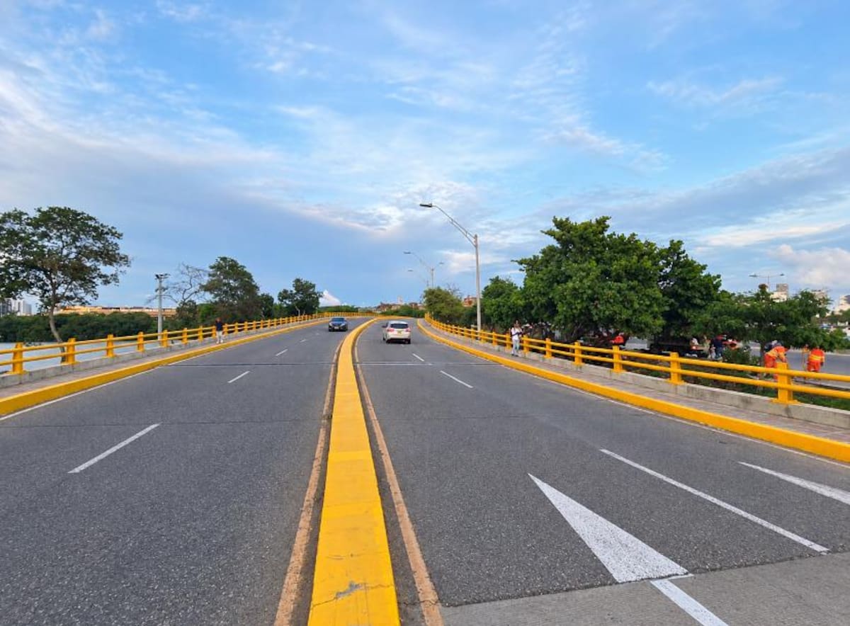 La intervención cubrió 203 metros lineales. // Cortesía - Alcaldía de Cartagena