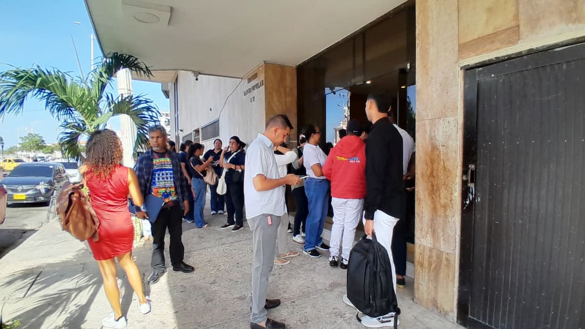 Así se vivió el terremoto de magnitud 7,4 en Cartagena. // Foto: Julio Castaño - El Universal.