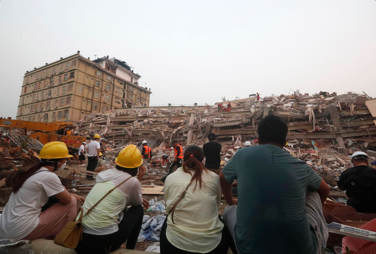 El terremoto de magnitud 7,7 sacudió a Birmania. //EFE