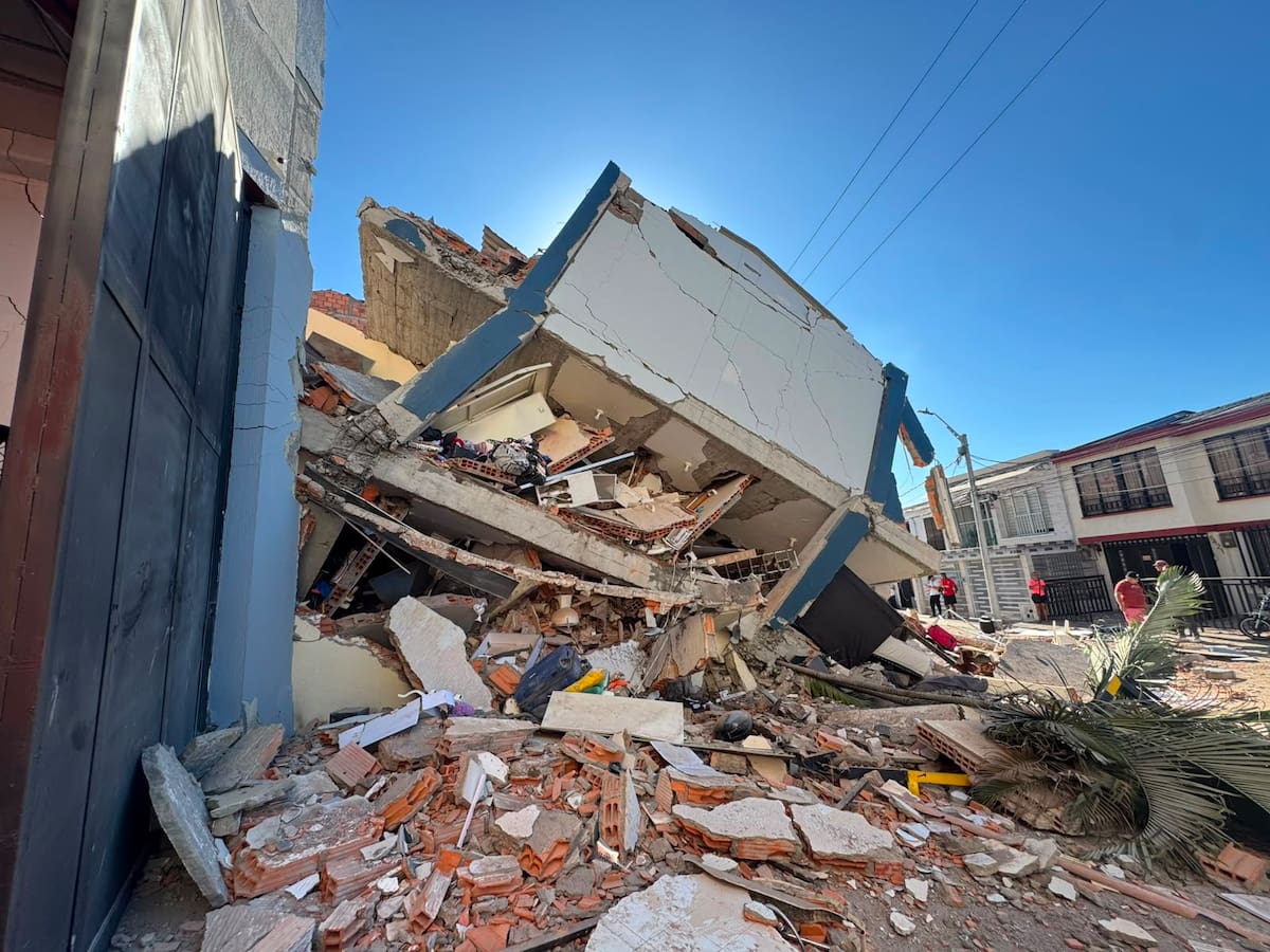 Imágenes de las afectaciones provocadas por el sismo de 7,4 de magnitud registrado este lunes, 10 de agosto, en Colombia. // Foto: Colprensa.