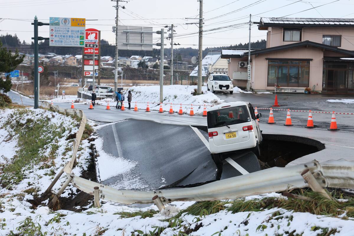 Terremoto de 6,7 golpea a Japón días después de otro sismo de gran magnitud