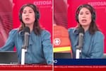 Así reaccionó una presentadora al sismo de 7,2 que sacudió Perú: el momento quedó en video