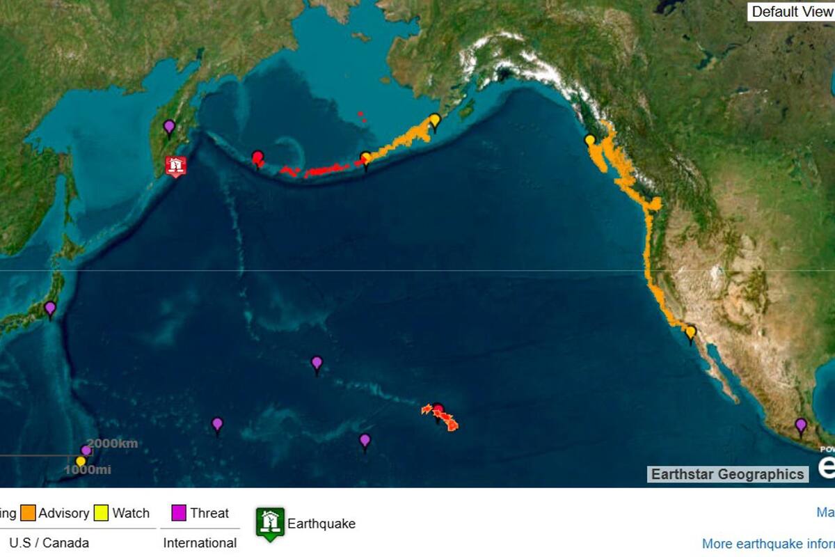 Japón levanta parcialmente alerta de tsunami tras terremoto en Rusia