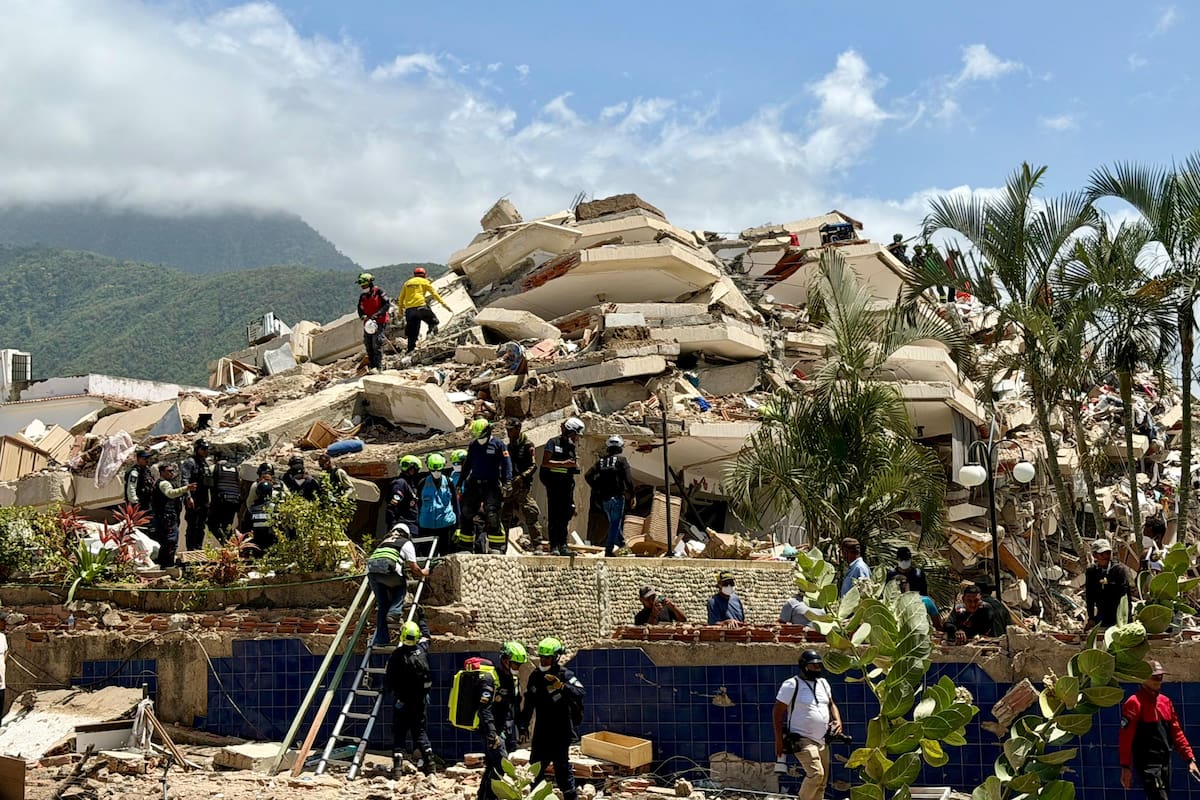 Terremoto en Venezuela: 19 colombianos se encuentran desaparecidos en ese país