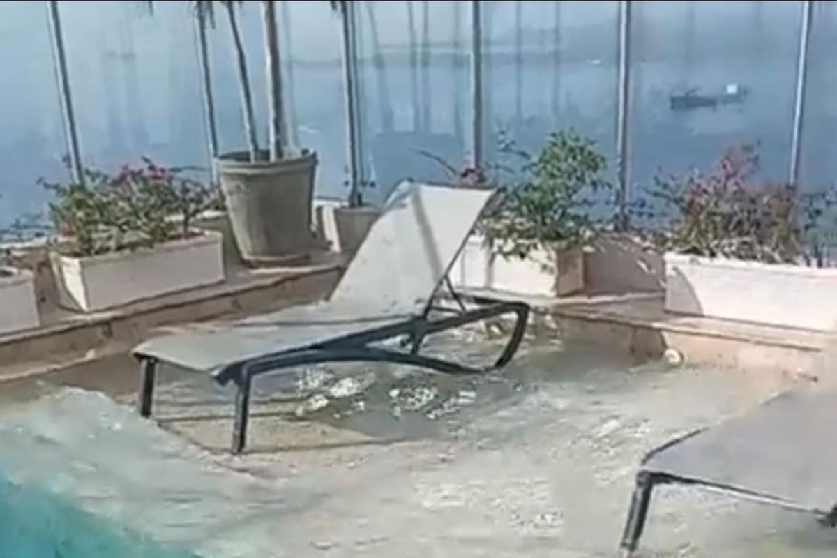 Temblor en Cartagena: el impactante video de una piscina moviéndose en Castillogrande