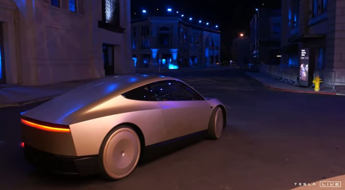 Lo nuevo de Tesla. // Foto: captura de pantalla