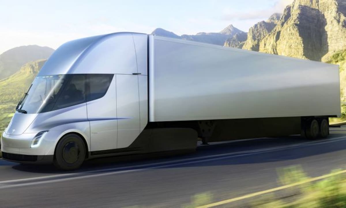 El modelo del camión. AP