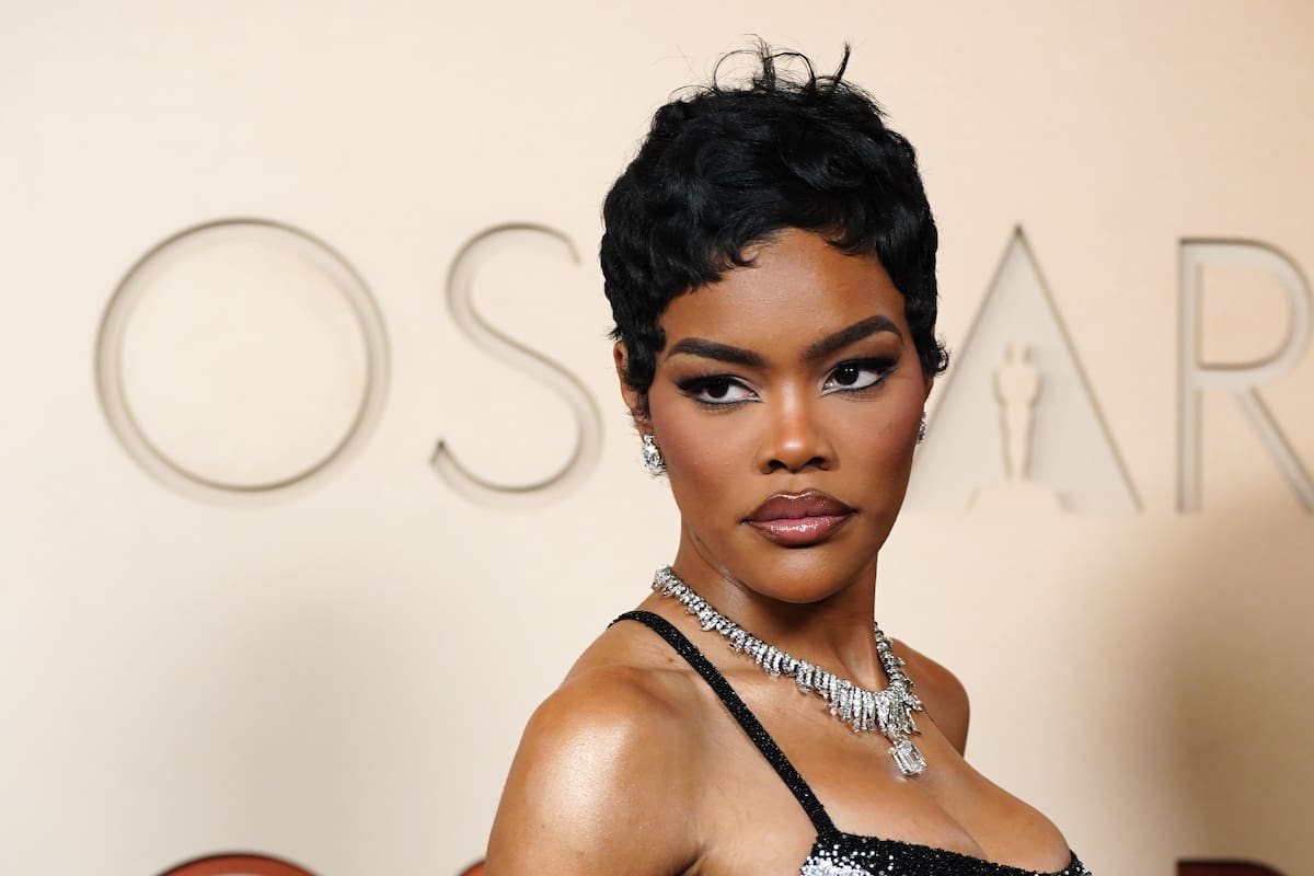 En video: ¿con quién discutía la actriz Teyana Taylor en los Óscar?