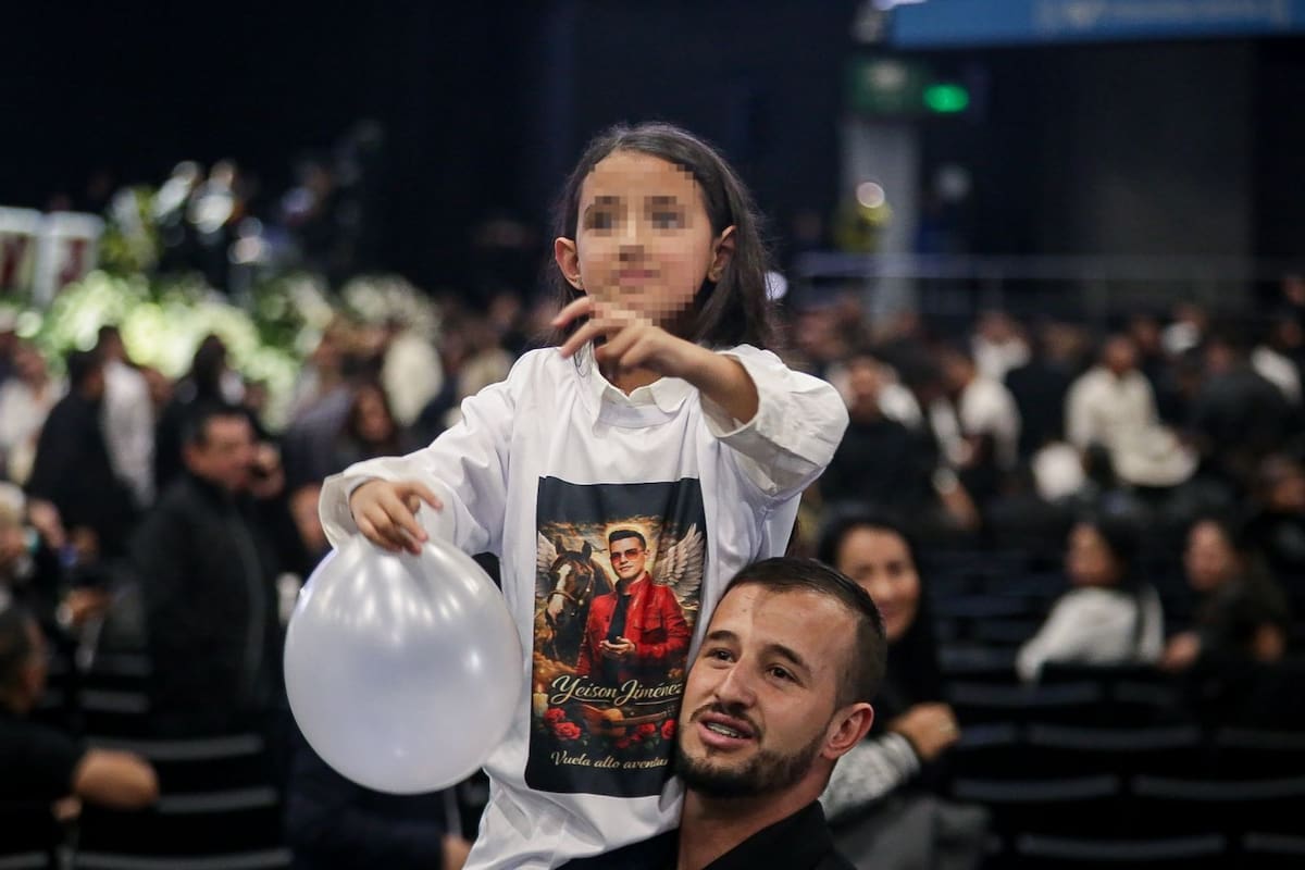 “Agradezcan por sus papás”: las palabras de la hija de Yeison Jiménez en su despedida