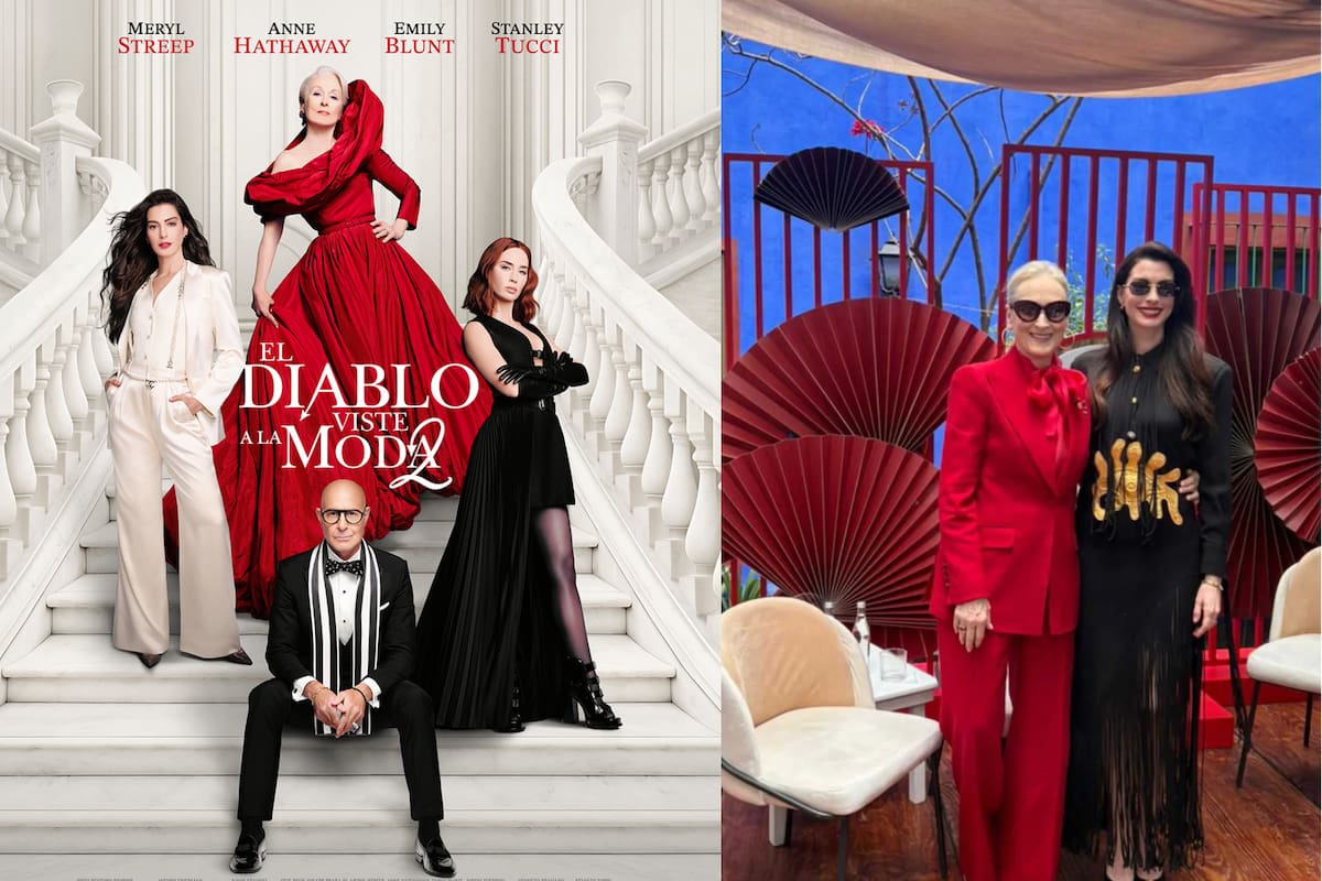 Anne Hathaway y Meryl Streep reviven el glamour de The Devil Wears Prada en México