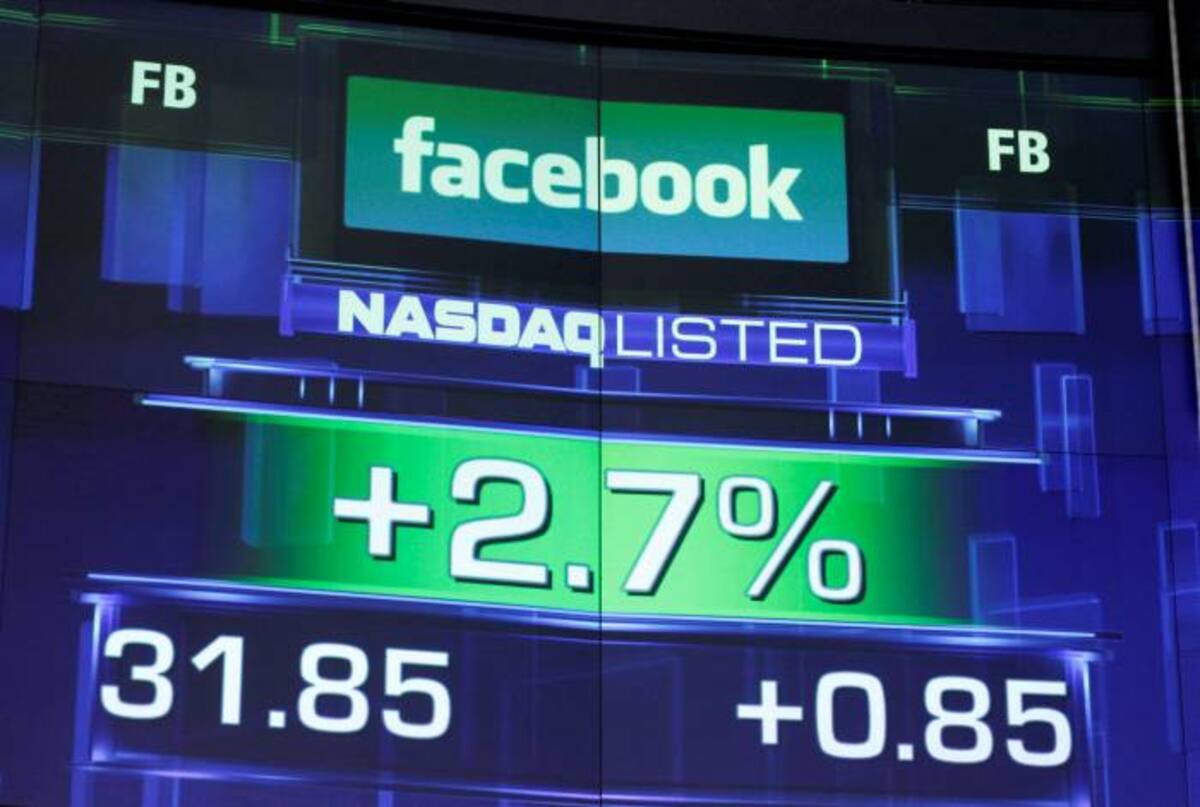 Las acciones de Facebook repuntaron hoy. AP