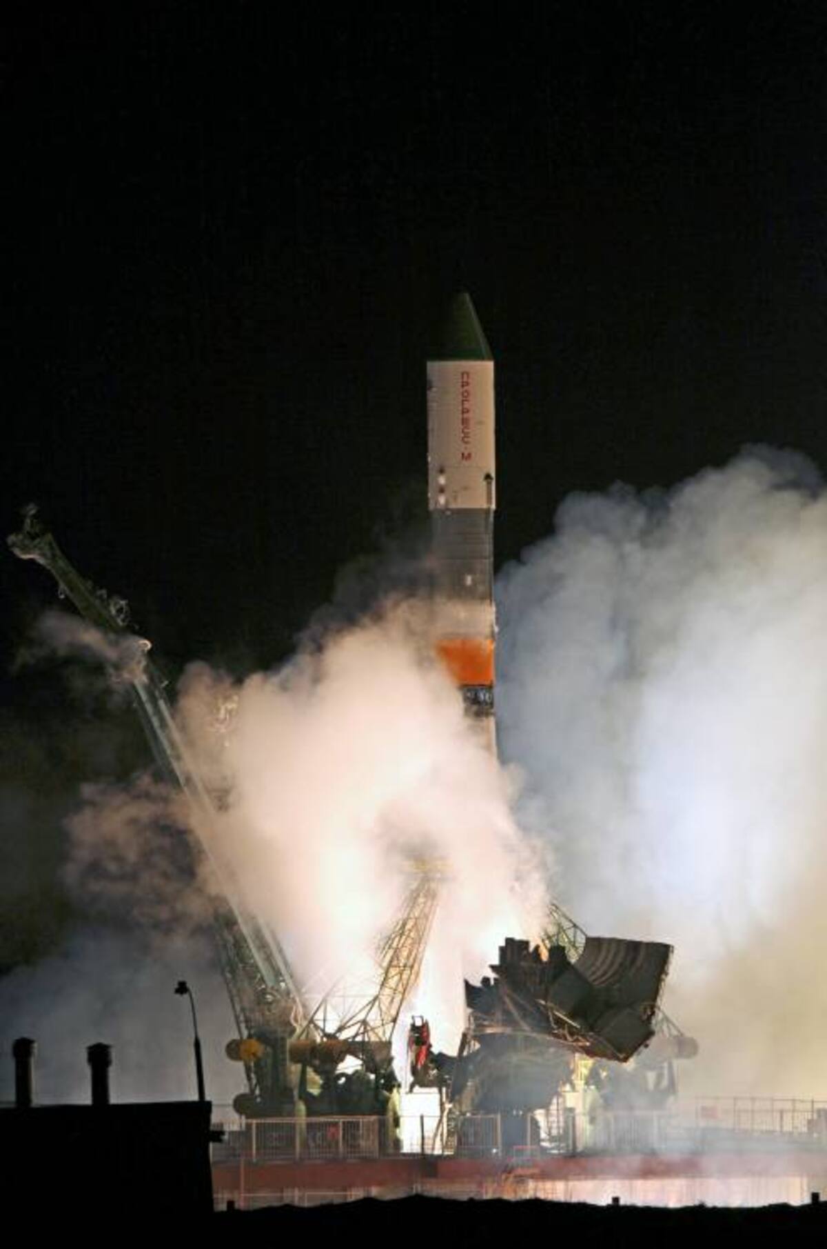 El Progress M-14M en su lanzamiento. AP STR