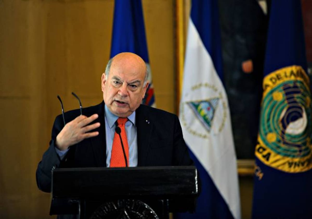 José Miguel Insulza, secretario general de la OEA AFP ELMER MARTINEZ