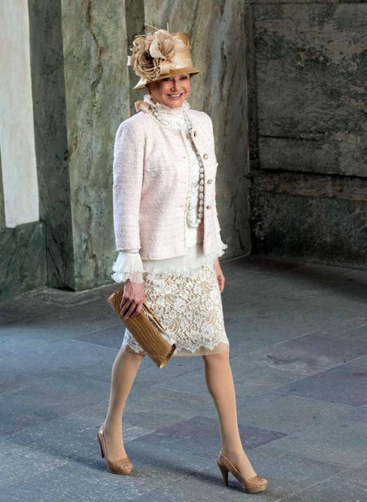 La esposa del presidente de Islandia, Dorrit Moussaieff. AFP