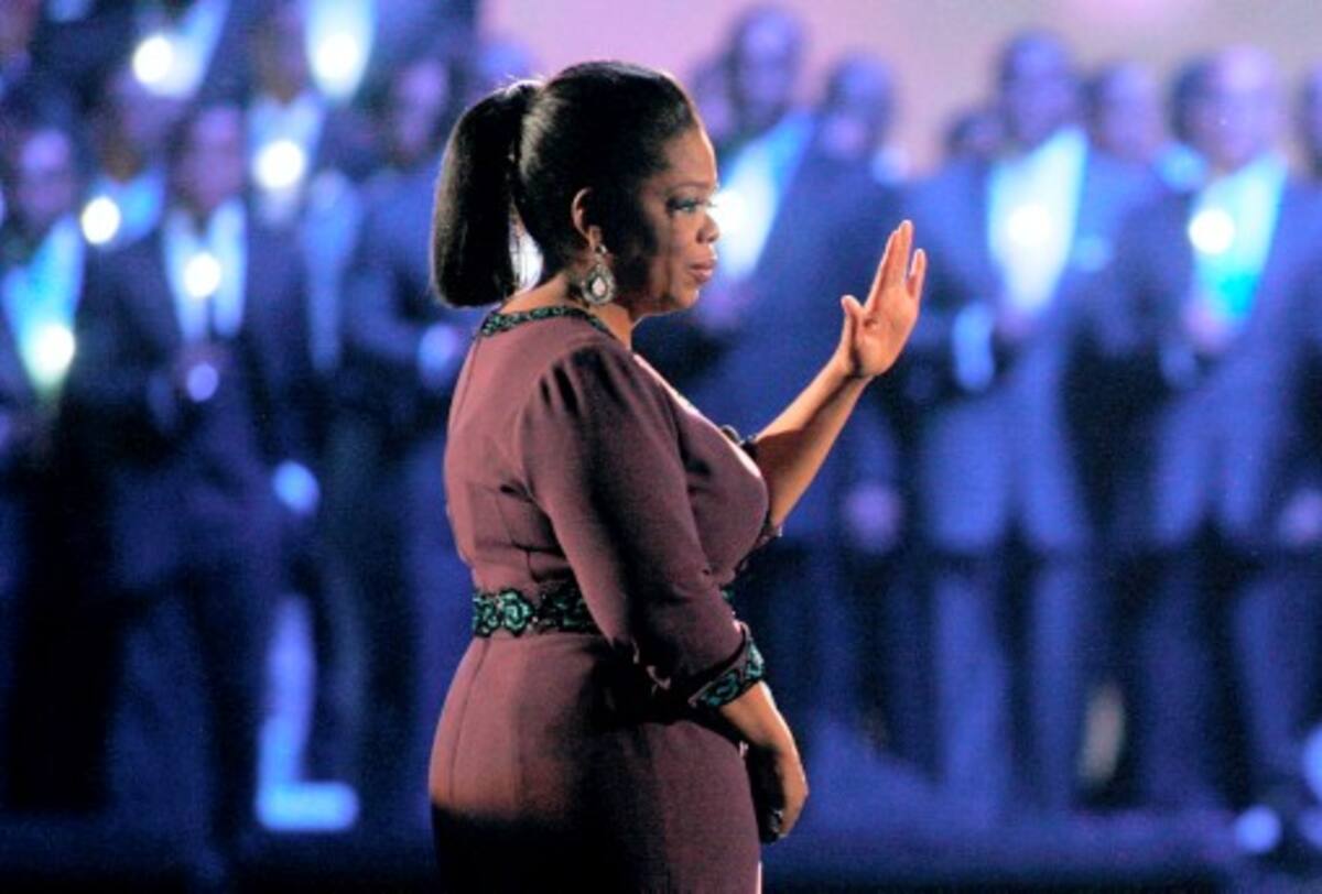 Oprah Winfrey AFP PETER WYNN THOMPSON