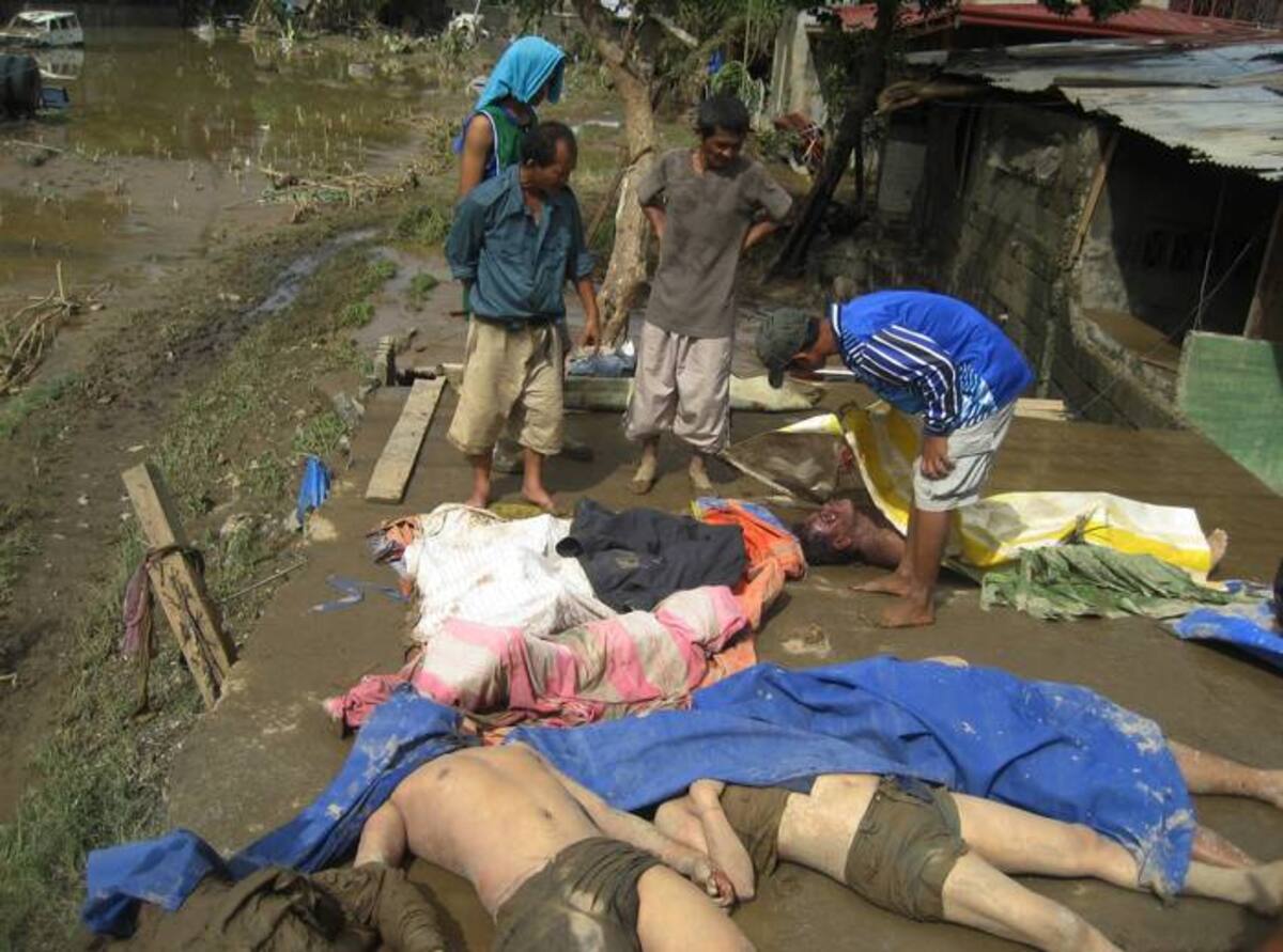 Muertes causadas en Filipinas por la tormenta tropical Washi. AP Philippine Coast Guard