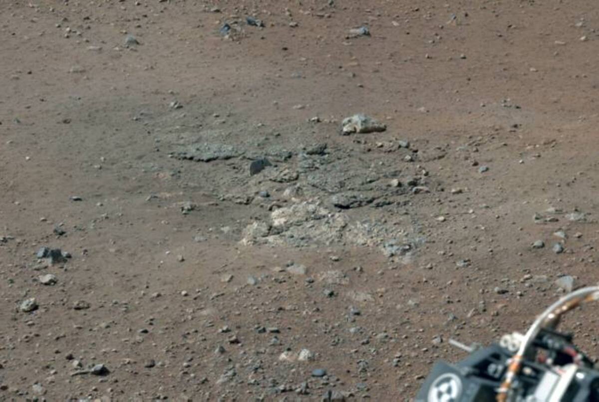 Imagen enviada el viernes 17 de agosto por Curiosity. AP HOPD