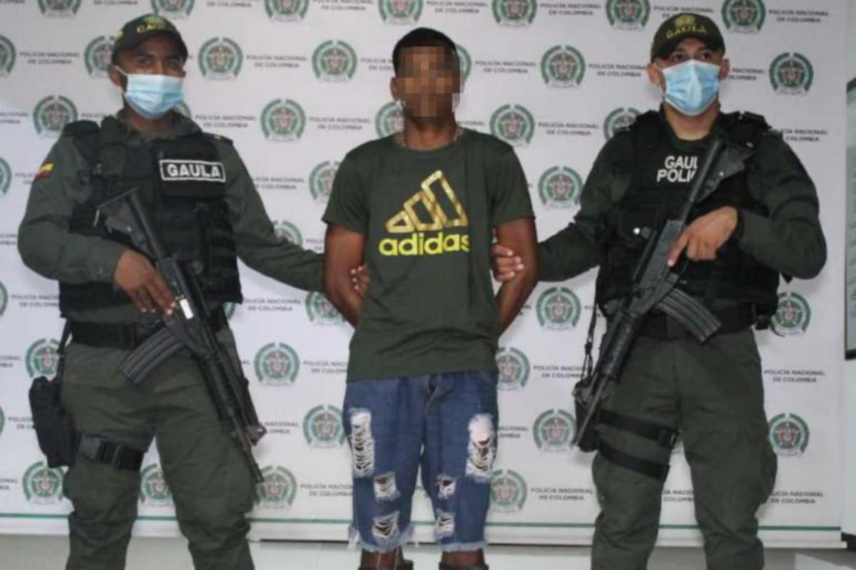 Atrapan en San Onofre a presunto sicario del Clan del Golfo