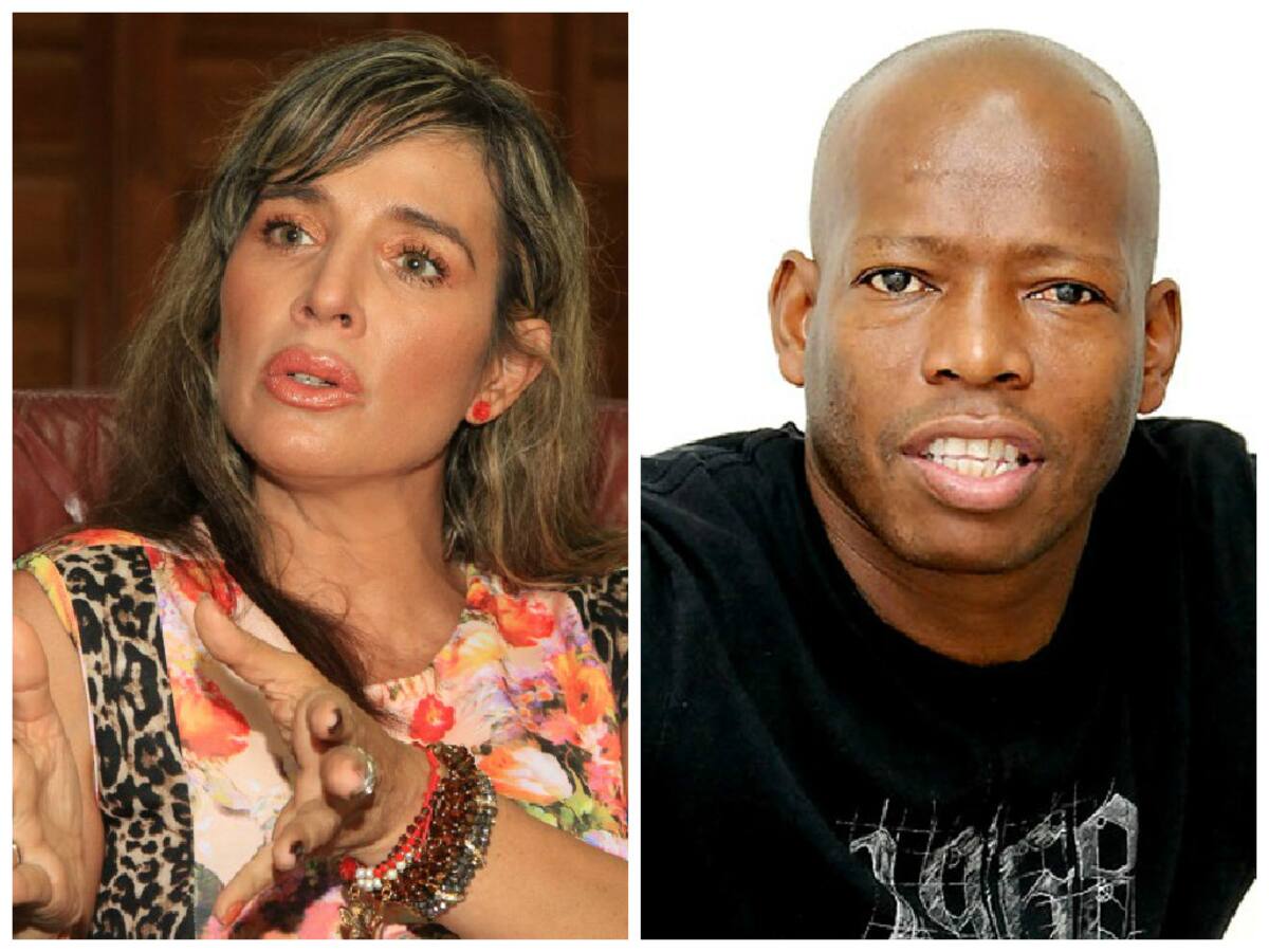 Luly Bossa y Faustino Asprilla. COLPRENSA