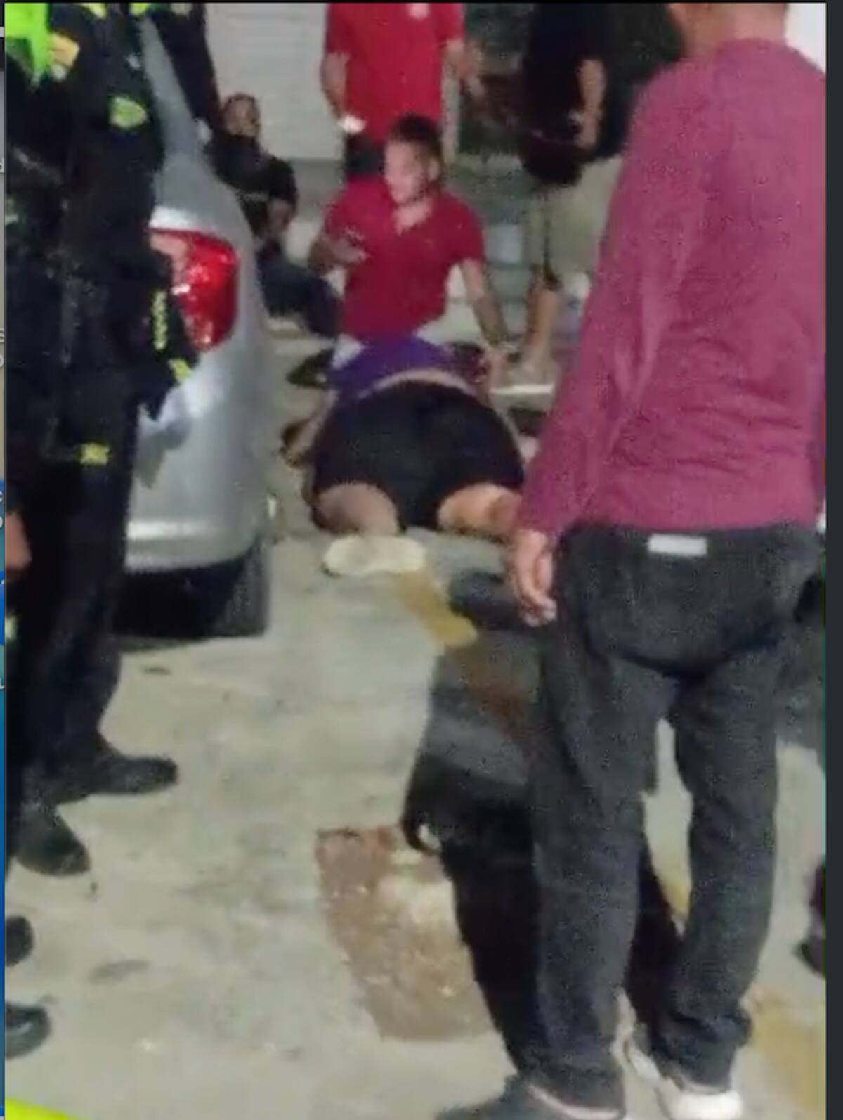 El ataque a bala registrado a bala la madrugada de este jueves en Barranquilla estaría relacionado con el enfrentamiento entre bandas criminales.//Cortesía Red de Cooperantes.