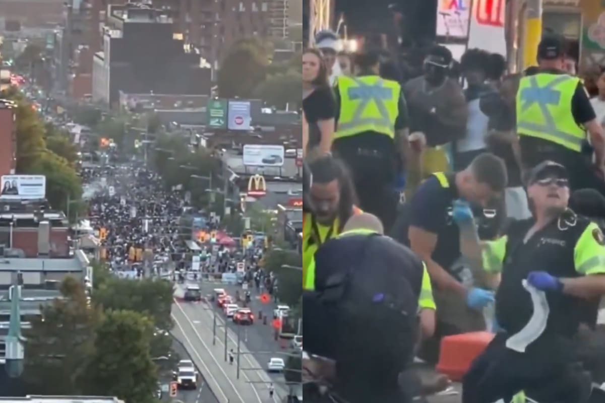 Tiroteo en festival latino de salsa en Canadá. // Foto: captura de video de X @ElNacionalWeb.