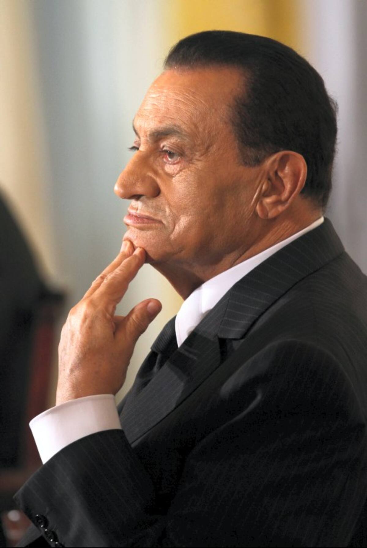 Hosni Mubarak, ex presidente de Egipto. AFP CHRIS KLEPONIS