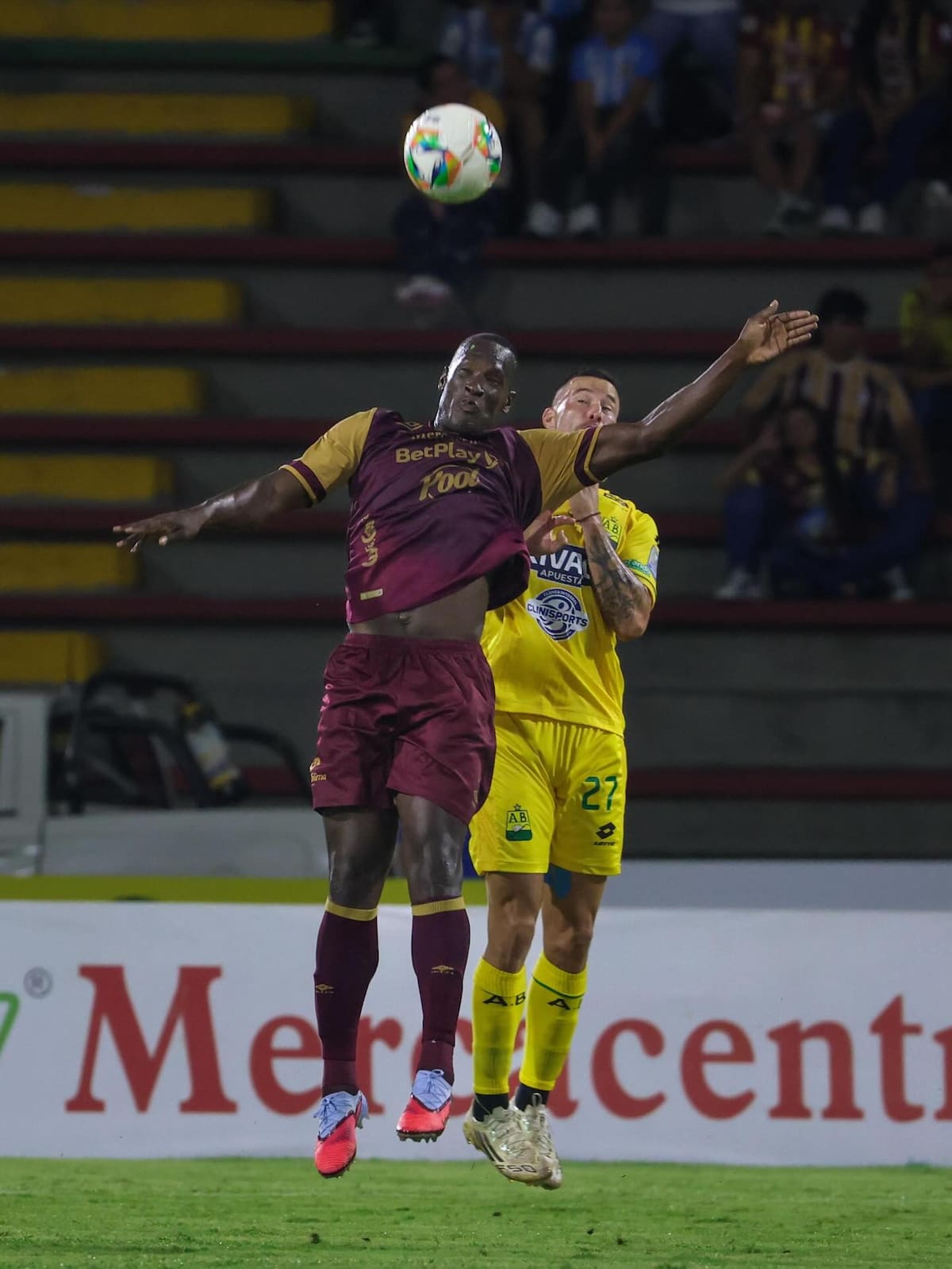 Tolima y Bucaramanga igualaron 0-0 en la segunda fecha del Grupo B de los cuadrangulares semifinales de la Liga BetPlay II de 2025. Foto: Deportes Tolima.