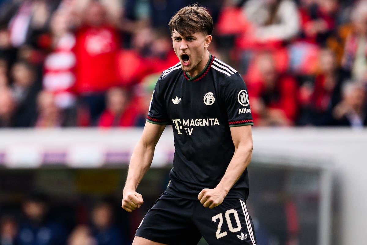 Tom Bischof marcó dos golazos en la remontada del Bayern Múnich sobre el Friburgo. //Foto, AP: Tom Weller/dpa