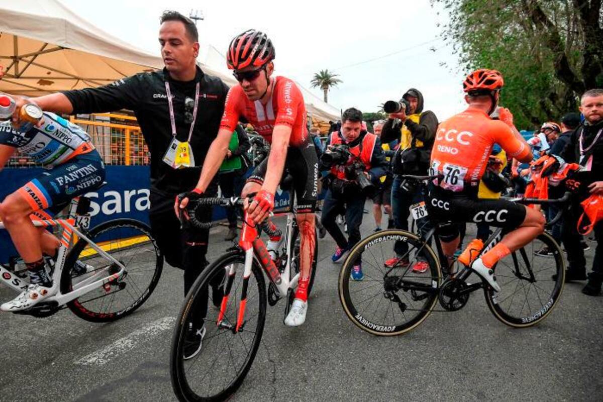 Tom Dumoulin abandonó el Giro de Italia