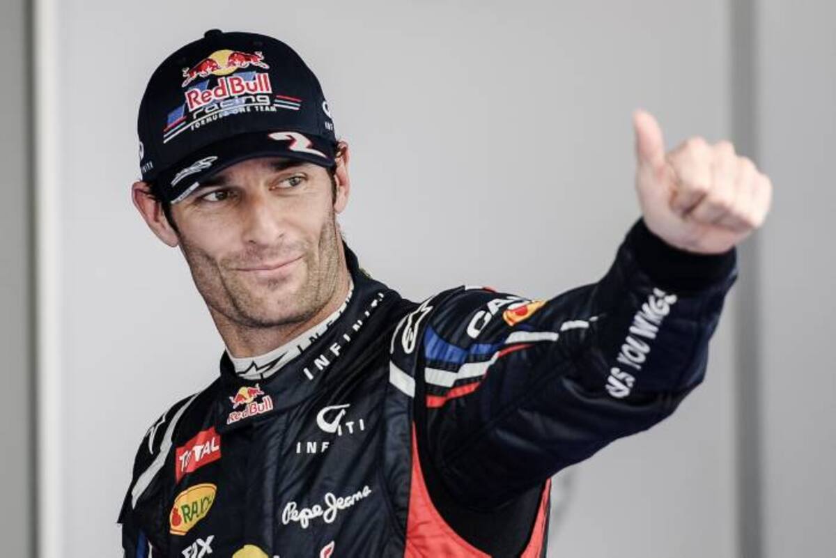 Mark Webber. AFP PHILIPPE LOPEZ