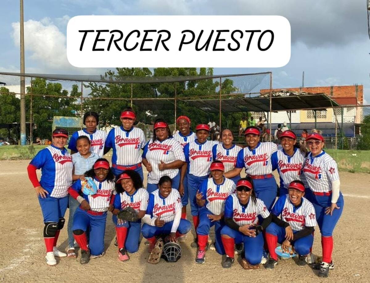 El Club Bravas de Turbaco ocupó el tercer lugar.//CORTESÍA