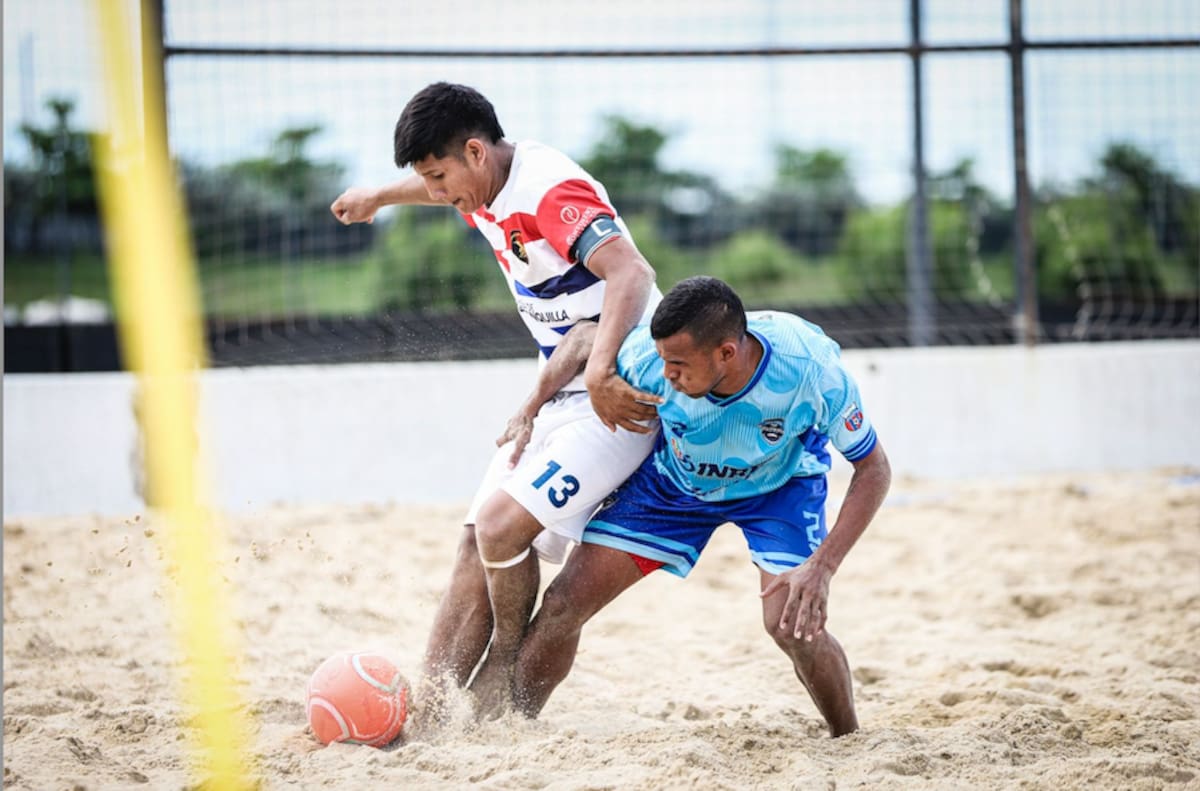 Este fin de semana se estará llevando a cabo el Torneo Regional de las Juventudes en Fútbol Play en Puerto Colombia.//Cortesía.