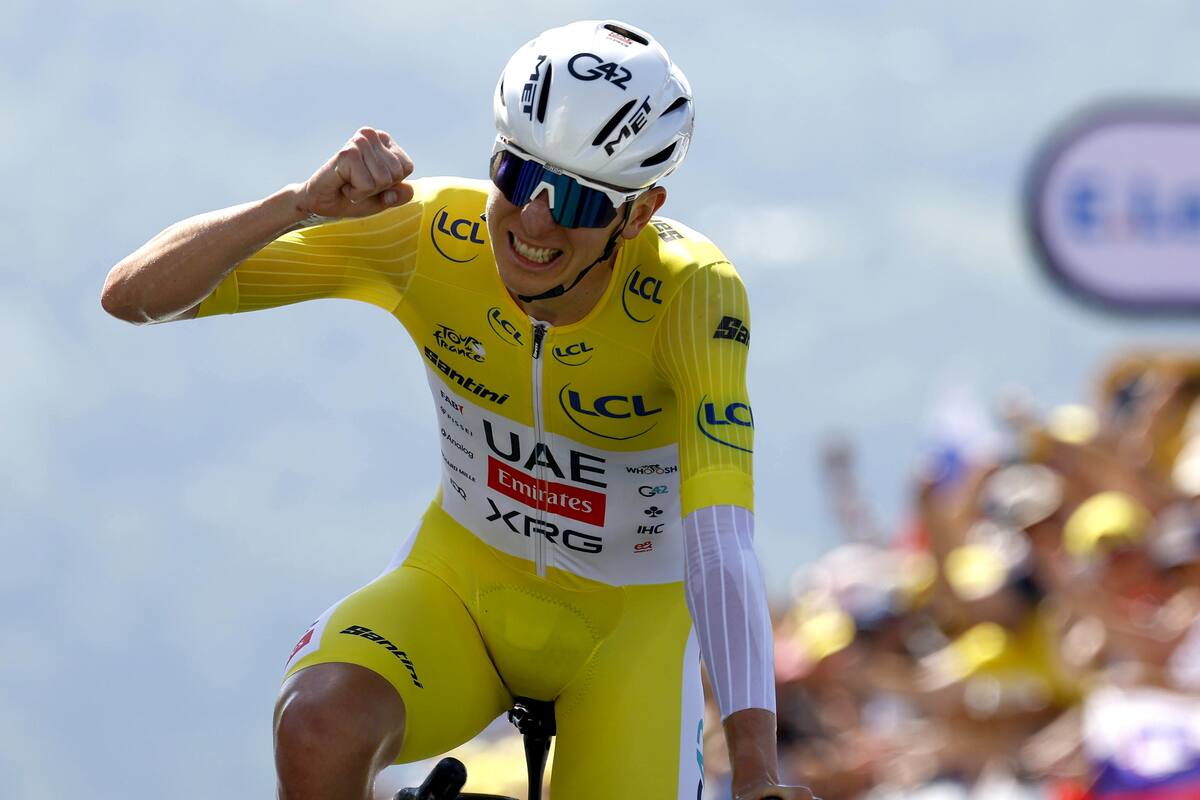 Tadej Pogacar vivió insólito momento en el Tour de Francia: esto se sabe