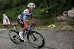 El colombiano Einer Rubio fue gran protagonista en la etapa del Giro de Italia