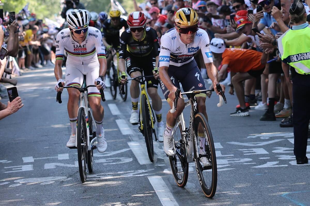 Video: así fue la caída de Tadej Pogacar en el Tour de Francia