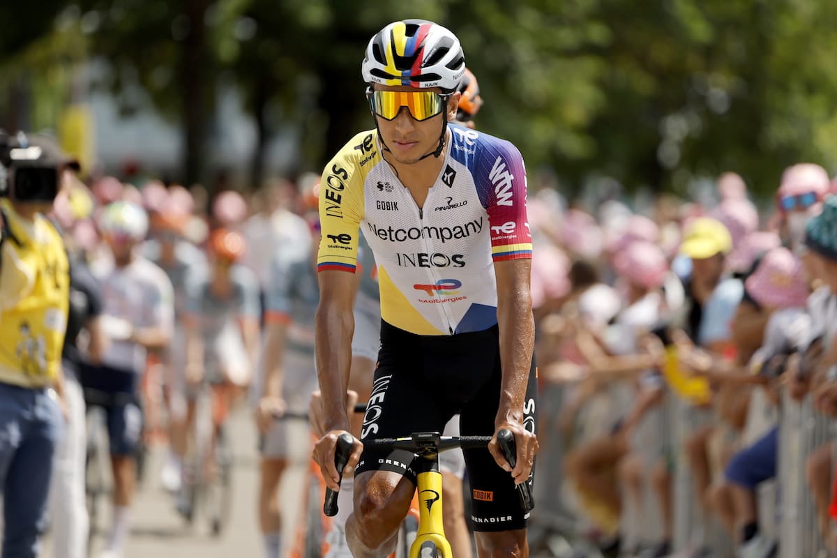Egan Bernal, ciclista colombiano. //Foto, EFE: GUILLAUME HORCAJUELO