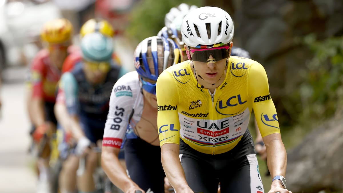 El esloveno Tadej Pogačar quiere conquistar la Vuelta a España. //Foto, EFE: YOAN VALAT