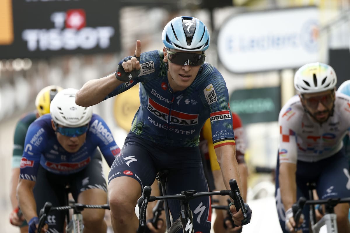 Tour de Francia: Tim Merlier metió triplete en la duodécima etapa tras dura caída