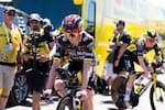 Visma, de Jonas Vingegaard, se hizo con la primer etapa del Tour de Francia