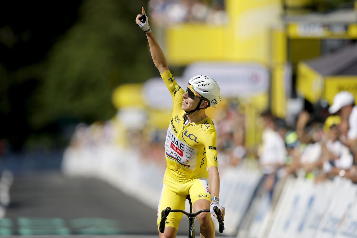 Tadej Pogacar sigue imbatible en la cima del Tour de Francia